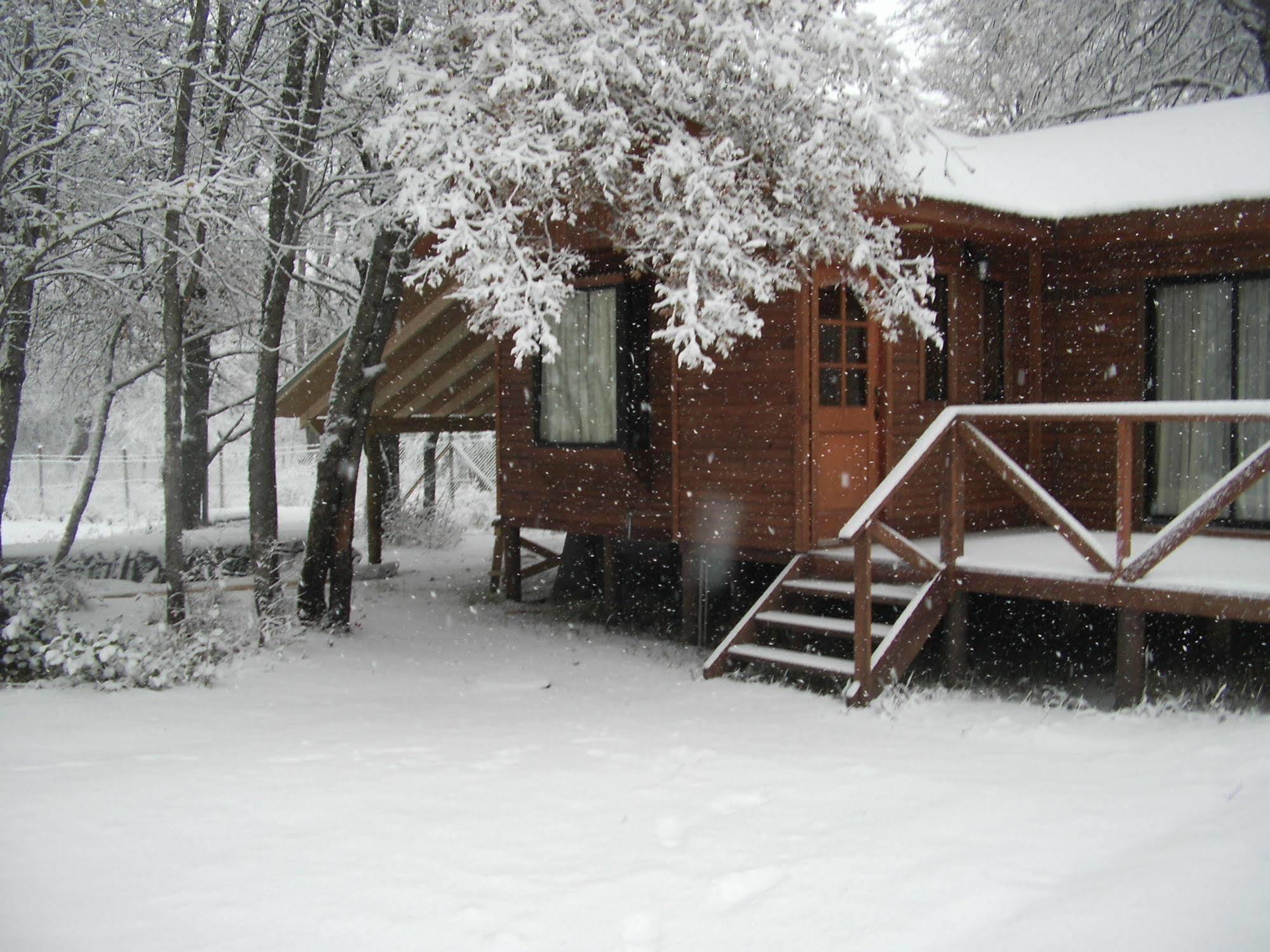 Cabanas Roble Quemado Las Trancas Exterior photo